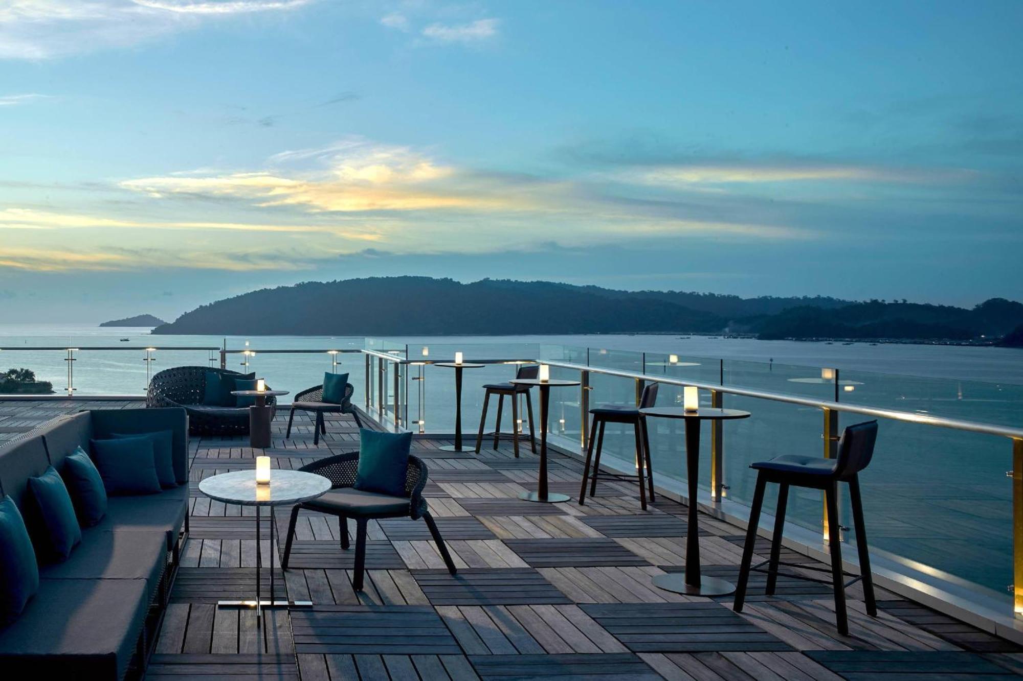Kota Kinabalu Marriott Hotel Exterior foto The View