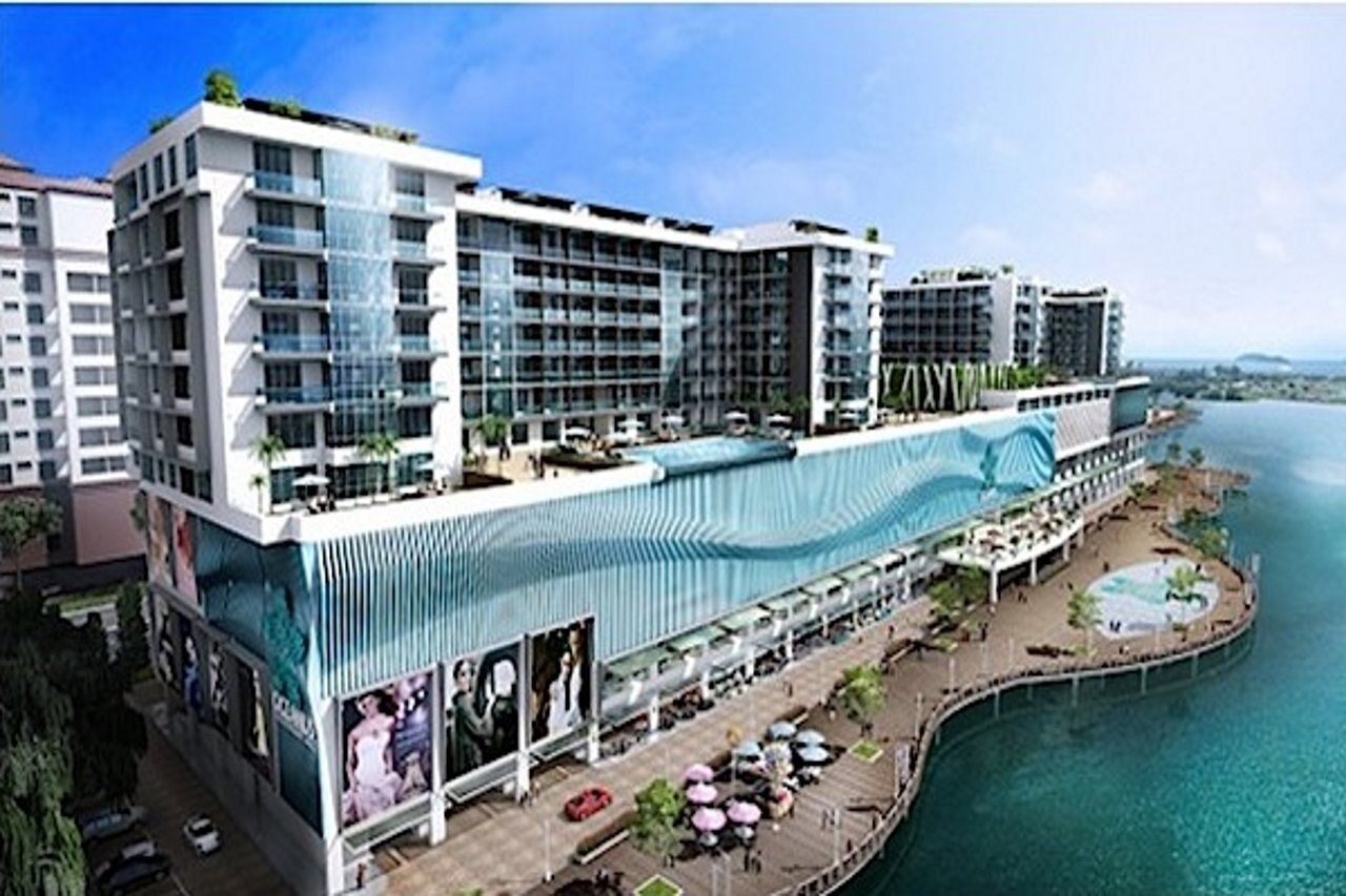 Kota Kinabalu Marriott Hotel Exterior foto The Pearl